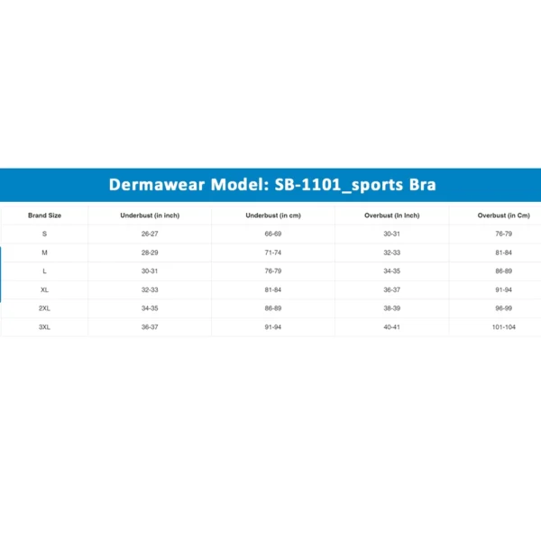 Dermawear Women's Padded Racer Back Sports Brassiere (Model: SB-1101, Color:Black&Pink, Material: 4D Stretch)