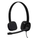 Logitech h 151 wired headset Black