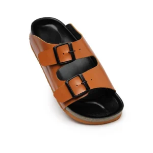 Unisex Cork Fashionable, Comfortable And Trendy Cork Sandals (Tan)