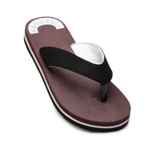 Unisex Rubber Men's Slippers for Ultimate Comfort (Maroon)