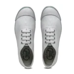 Unisex Cotton School Shoe Lace-Up (White)