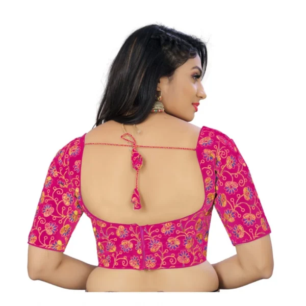 Women's Phantom Cording Readymade Blouse (Pink, Size: Free Size)